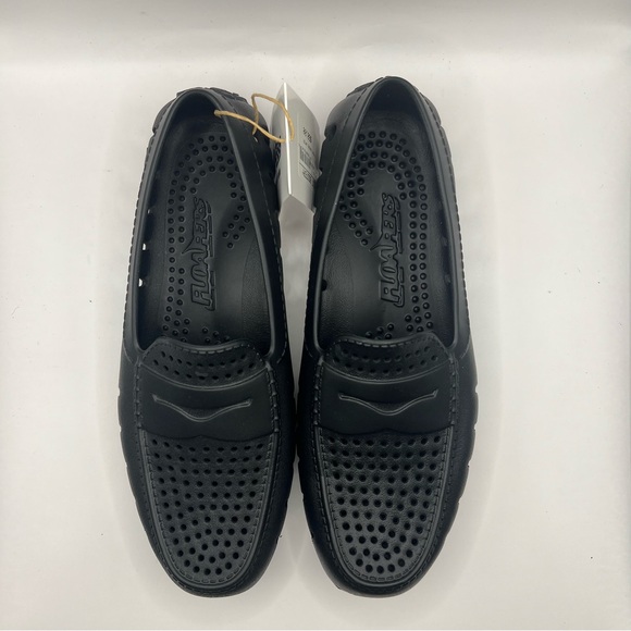 Floafers Shoes Country Club Loafers Driving Slip On NEW WITH TAGS Black Size 8 - Picture 4 of 11